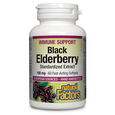Black Elderberry Standardized Extract 100 mg