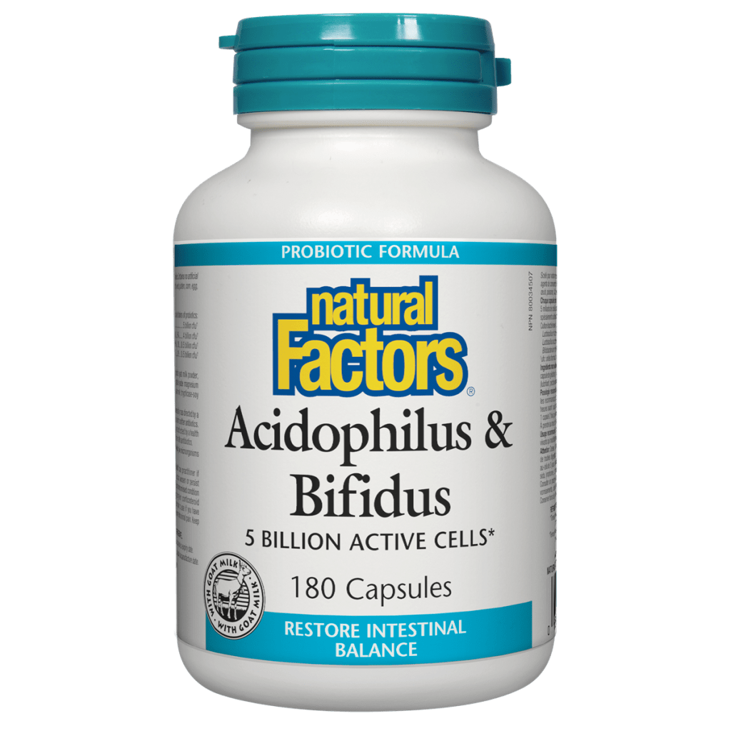 Acidophilus & Bifidus  5 Billion Active Cells Capsules