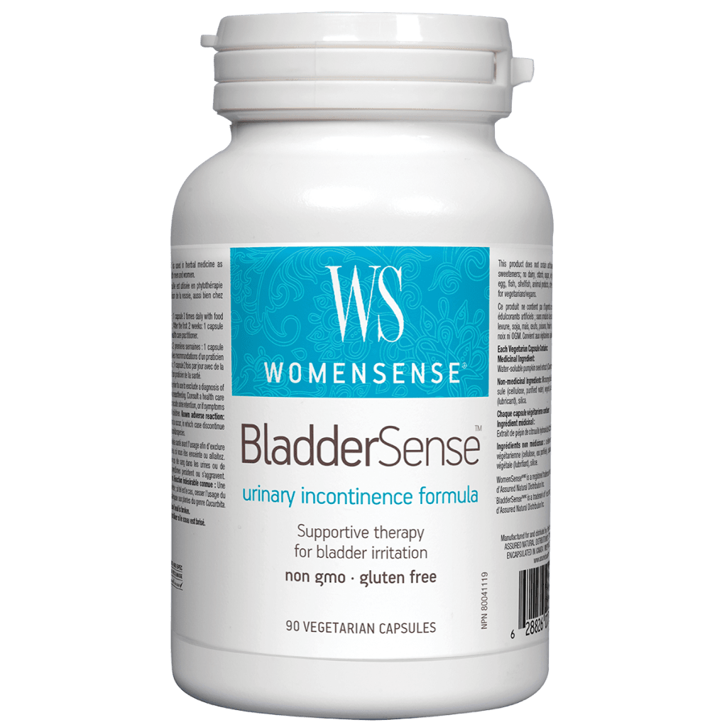 BladderSense urinary incontinence formula Vegetarian Capsules