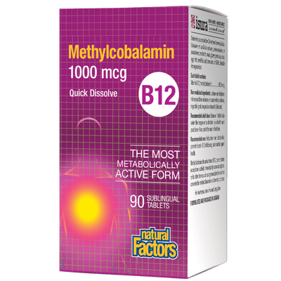 B12 Methylcobalamin   1000 mcg Sublingual Tablets