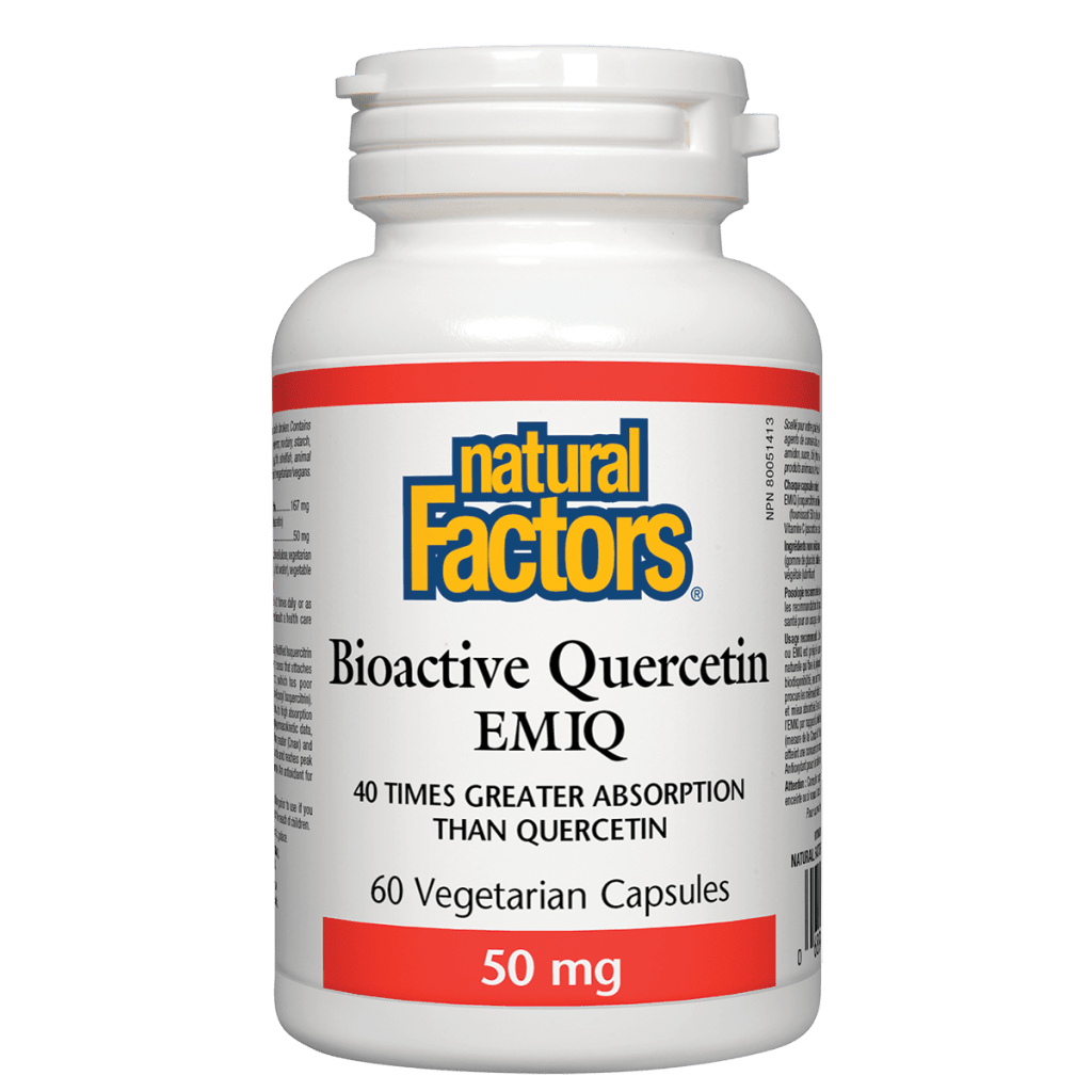 Bioactive Quercetin EMIQ  50 mg Vegetarian Capsules