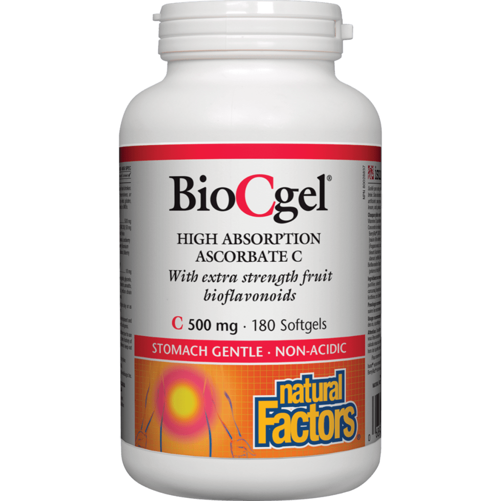 BioCgel High Absorption Ascorbate C 500 mg Softgels