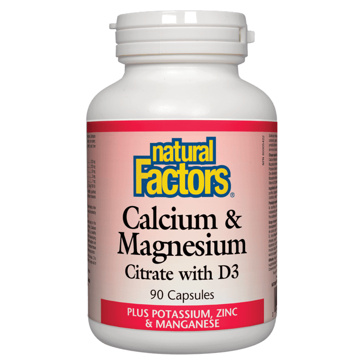 Calcium & Magnesium Citrate with D3 Plus Potassium, Zinc & Manganese  Capsules
