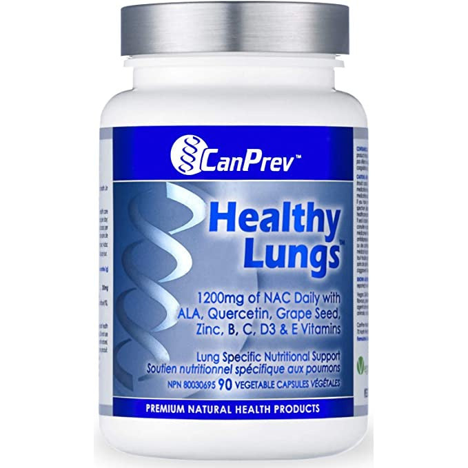 Canprev Healthy Lungs Vegetarian Capsules