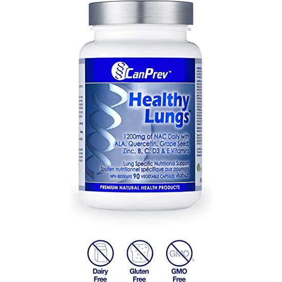 Canprev Healthy Lungs Vegetarian Capsules