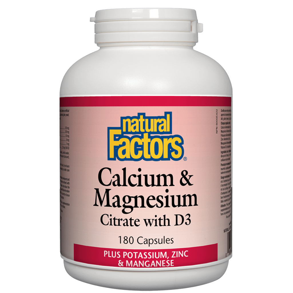 Calcium & Magnesium Citrate with D3 Plus Potassium, Zinc & Manganese  Capsules