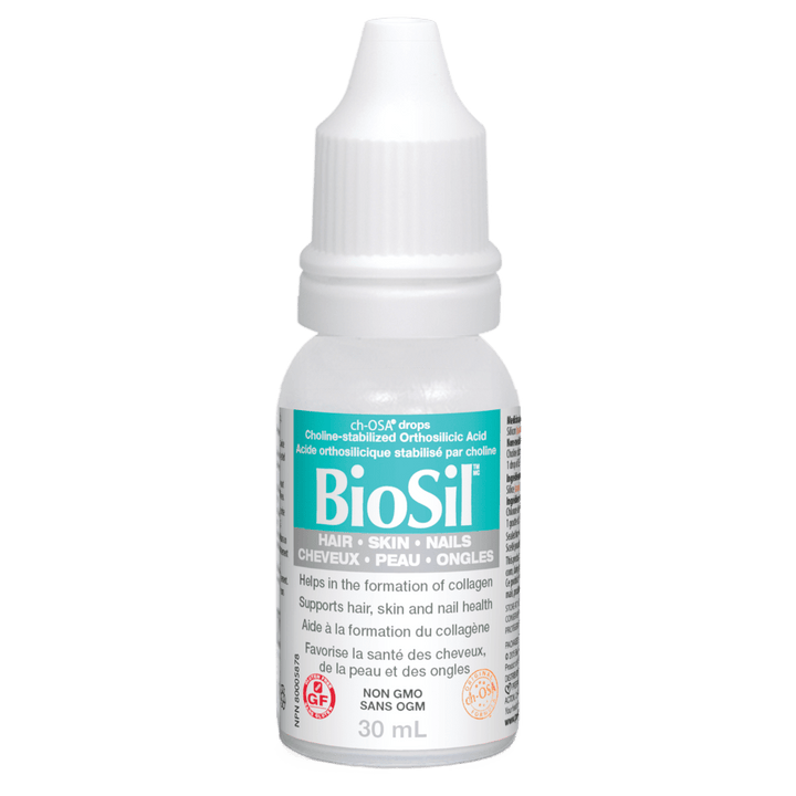 BioSil Choline-Stabilized Orthosilicic Acid Hair  Skin  Nails Liquid