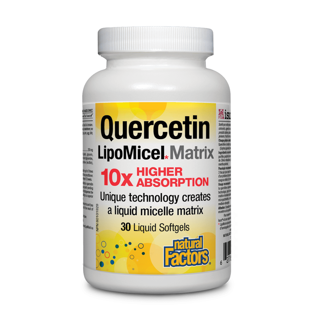Quercetin LipoMicel Matrix 250mg Softgels