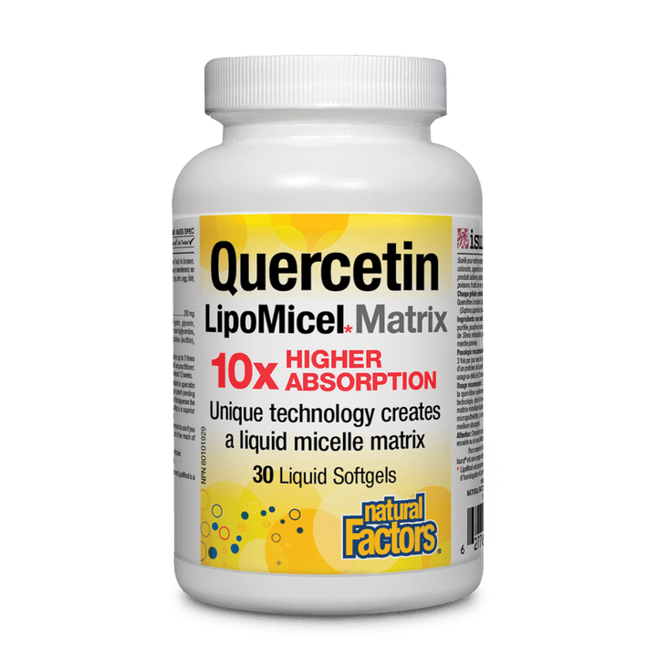Quercetin LipoMicel Matrix 250mg Softgels