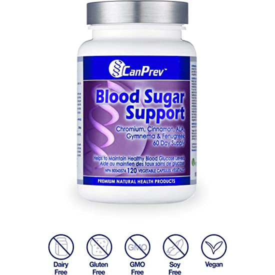 Canprev Blood Sugar Support Vegetarian Capsules