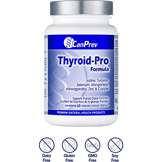 Canprev Thyroid-Pro Formula Vegetarian Capsules