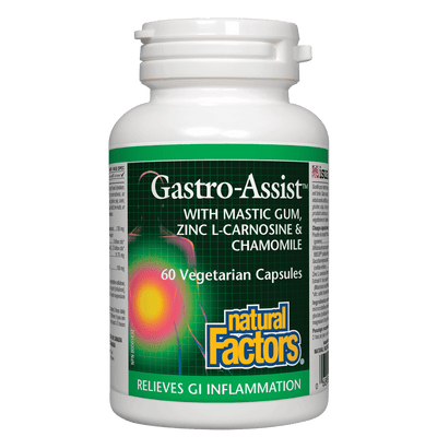 Gastro-Assist with mastic gum, Saccharomyces boulardii & zinc L-carnosine  Vegetarian Capsules