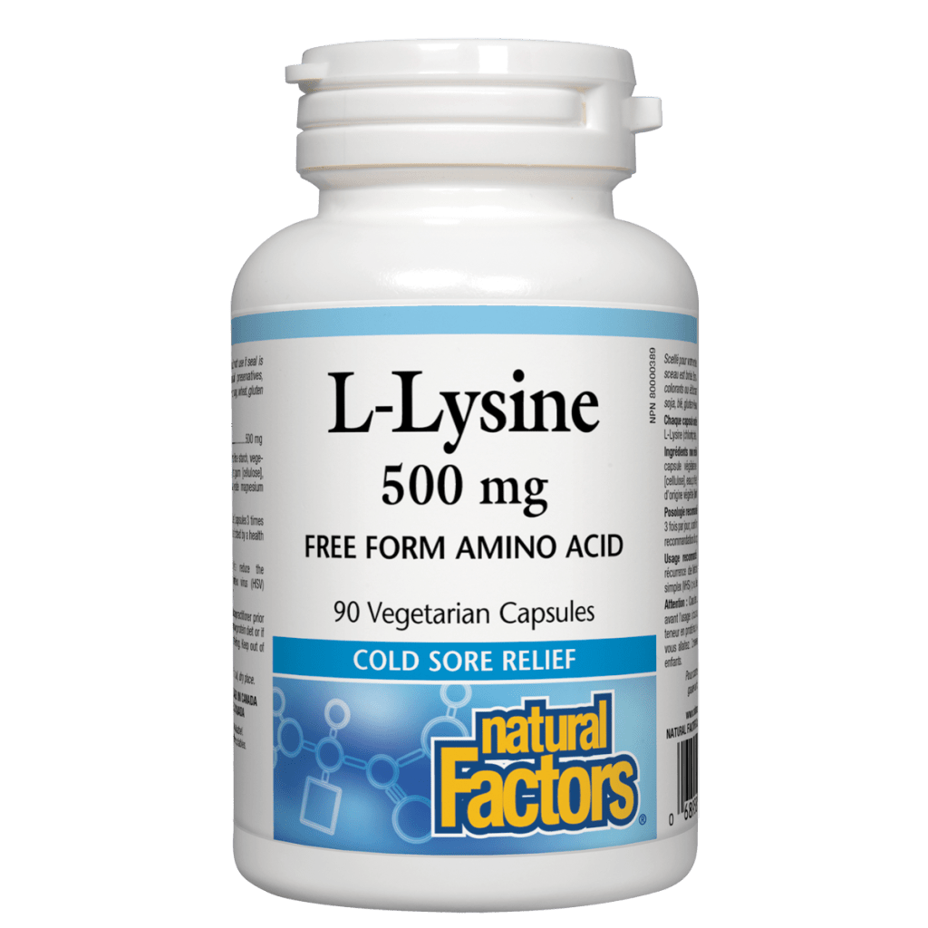 L-Lysine  500mg Vegetarian Capsules