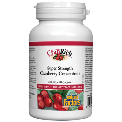 CranRich Super Strength Cranberry Concentrate 500 mg Capsules