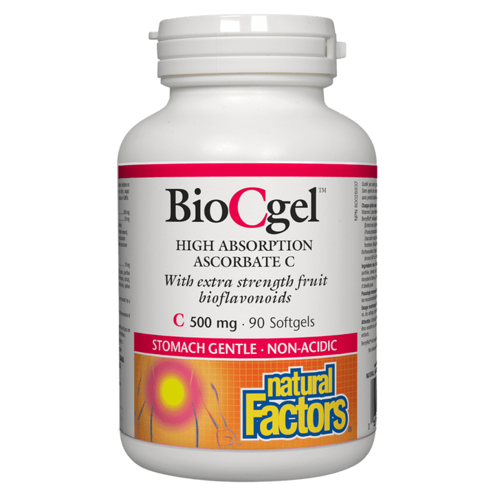BioCgel High Absorption Ascorbate C 500 mg Softgels