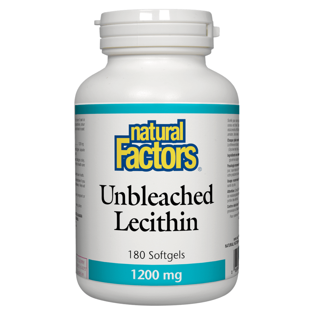 Unbleached Lecithin  1200 mg Softgels