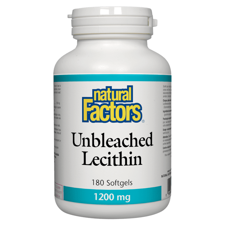 Unbleached Lecithin  1200 mg Softgels