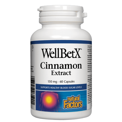 WellBetX Cinnamon Extract  150 mg Capsules