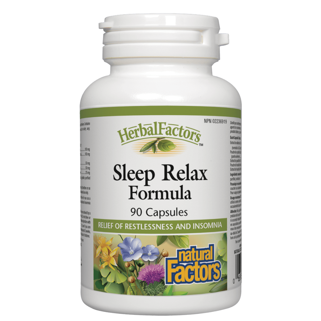 Sleep Relax Formula, HerbalFactors Capsules