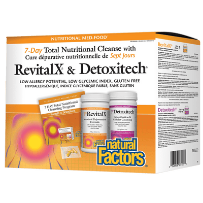 RevitalX & Detoxitech Seven Day Total Nutritional Cleansing Program