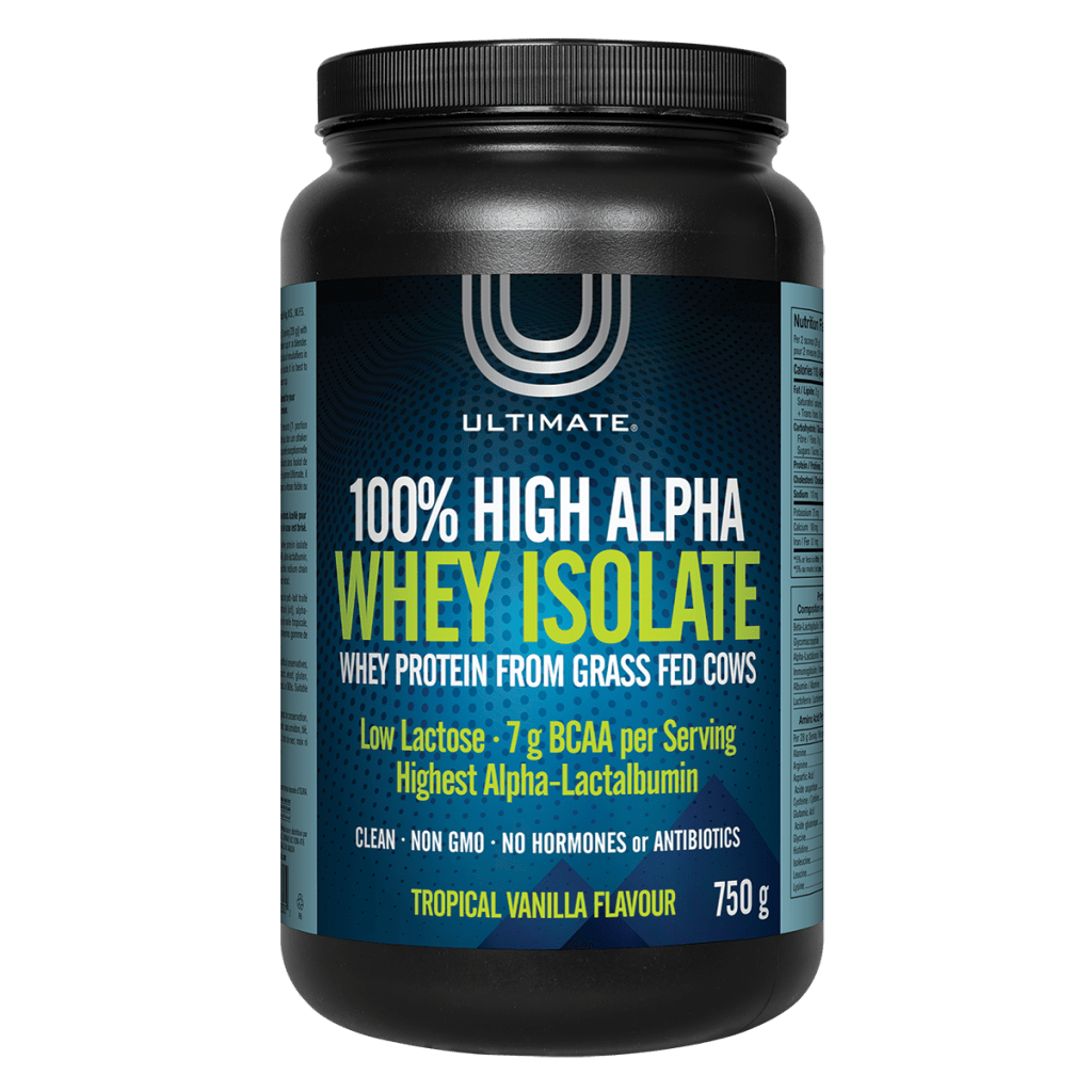 Ultimate 100% High Alpha Whey Isolate Tropical Vanilla Powder