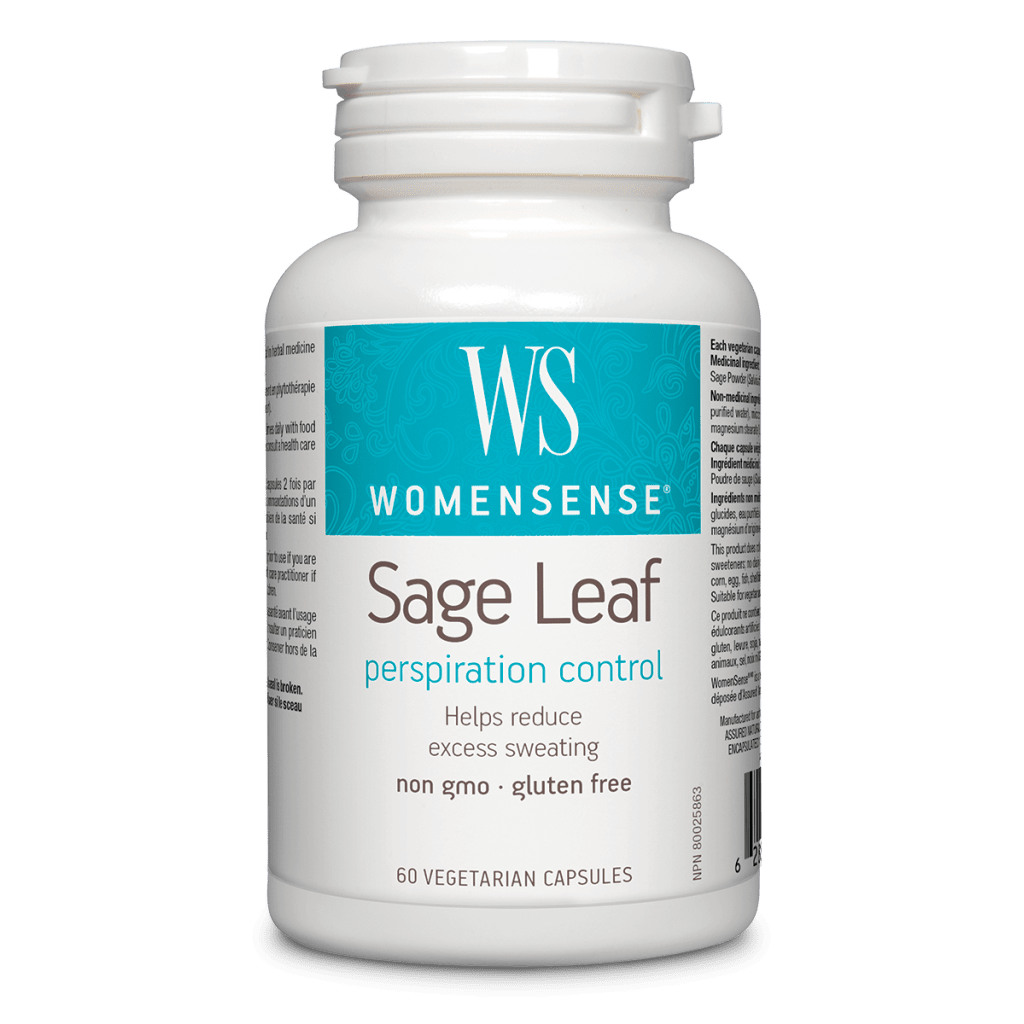 Sage Leaf perspiration control Vegetarian Capsules