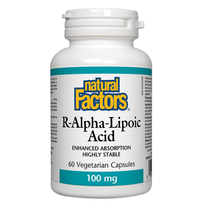 R-Alpha-Lipoic Acid  100 mg Vegetarian Capsules